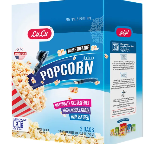 Lulu Microwavable Pop Corn Home Theatre 297 G