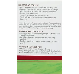 Mamaearth Onion Scalp Serum