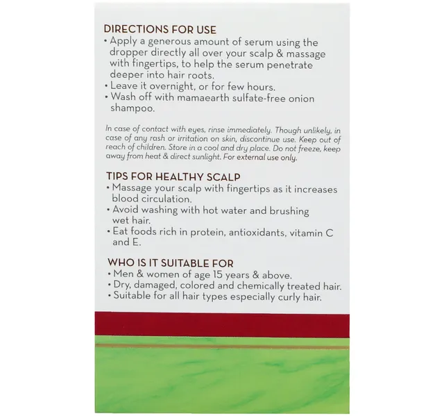 Mamaearth Onion Scalp Serum