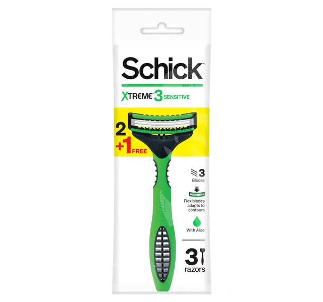 Schick Exacta 3 Sensitive Razor 21