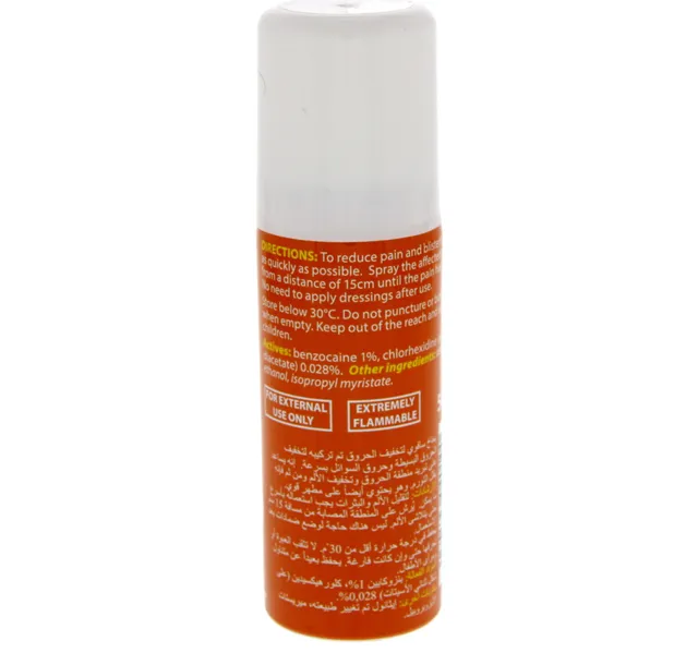 Savoy Antiseptic Burn Relief Spray 50 Ml