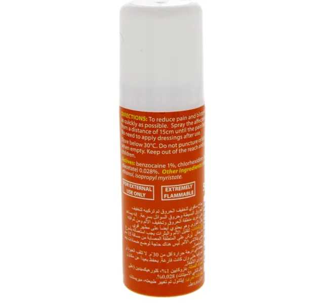 Savoy Antiseptic Burn Relief Spray 50 ml