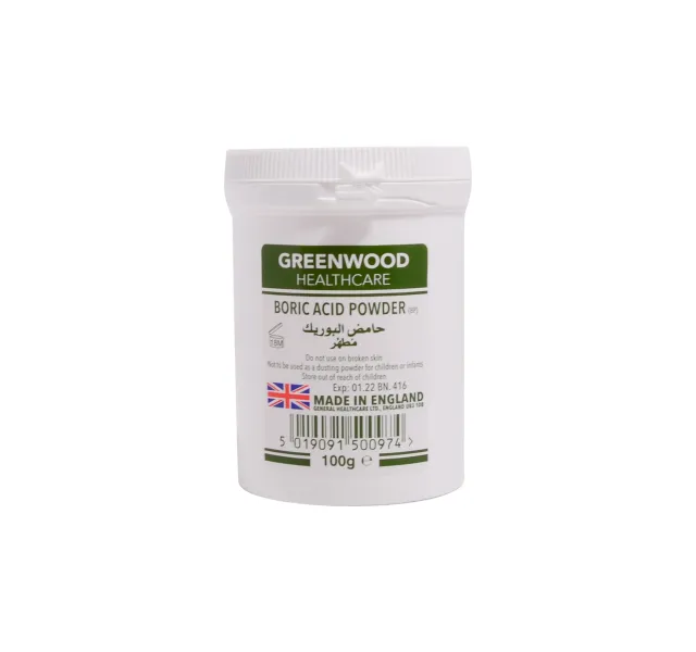 Greenwood Healthcare Boric Acid Powder 100 G