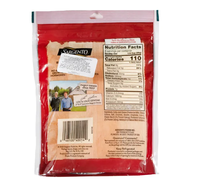 Sargento Shredded Colby Jack Cheese 226 G