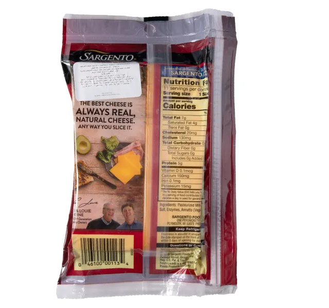 Sargento Natural Sharp Cheddar Cheese 226 g