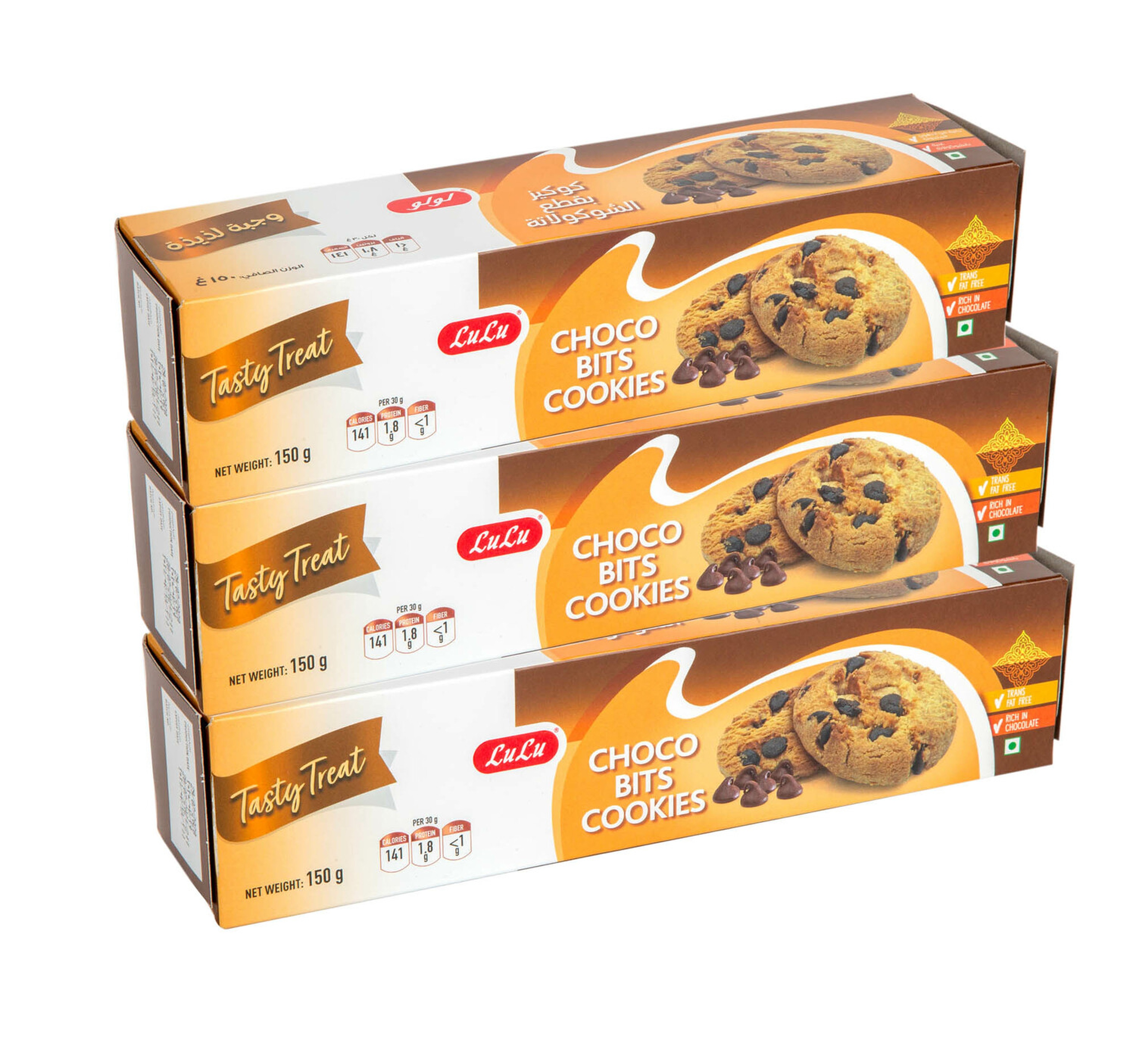 Lulu Choco Bites Cookies 3 150 G