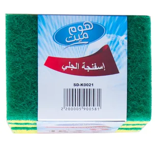 Home Mate Sponge Scourers 4pc