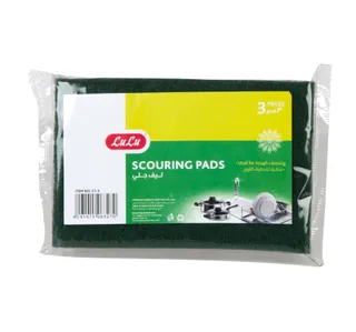 LuLu Rectangle Scouring Pads 3 pcs