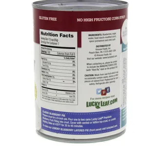 Lucky Leaf Premium Blueberry Fruit Filling & Topping 595 g