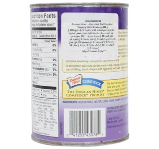 Duncan Hines Comstock Blueberry Pie Filling And Topping 595 G