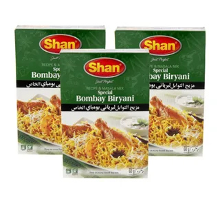 Shan Special Bombay Biryani Masala Value Pack 3 X 60 G