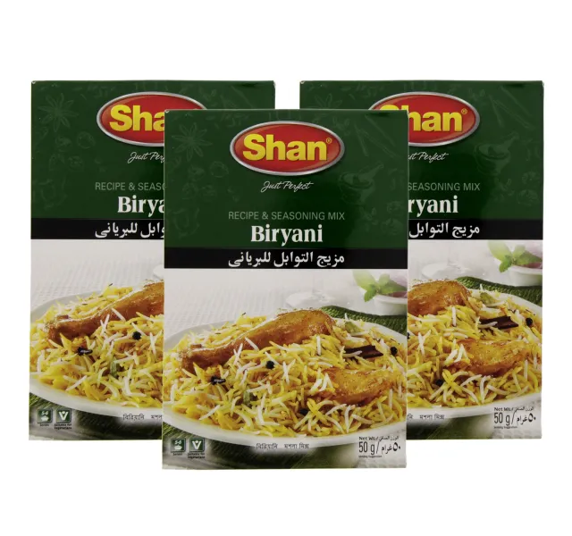شان برياني ماسالا 3 × 50 جم