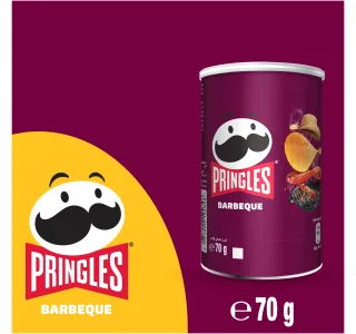 برينجلز رقائق بطاطس بنكهة الشواء 70 جم