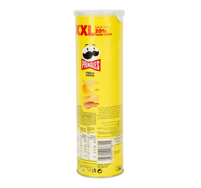 Pringles Xxl Cheesy Cheese Chips 200 G