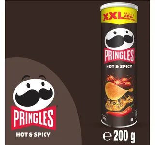 برينجلز XXL رقائق بطاطس بنكهة الفلفل الحار 200 جم