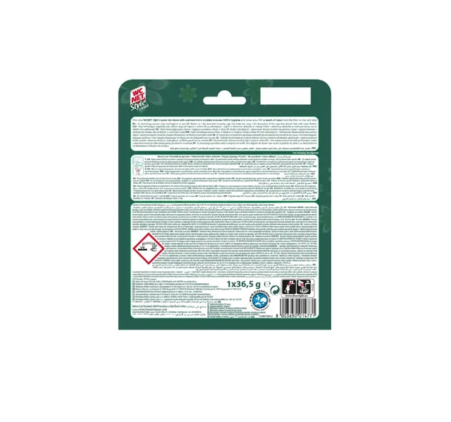 Wc Net Green Exotic Style Crystal Solid Rim Block