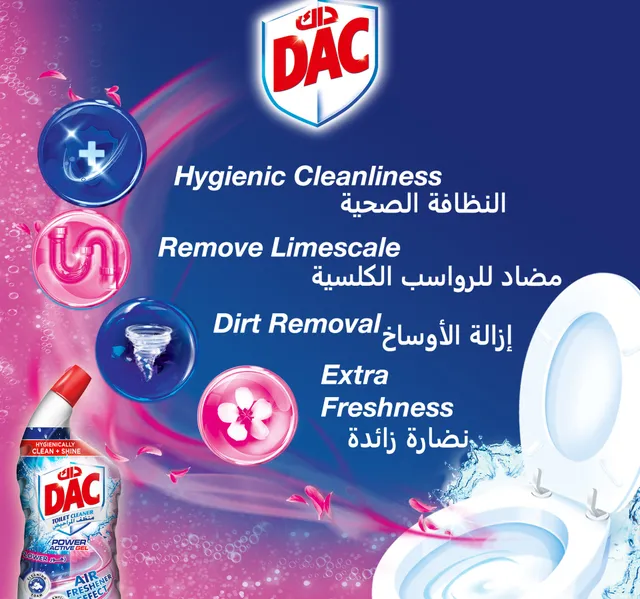 Dac Floral Delight Toilet Cleaner 750 Ml