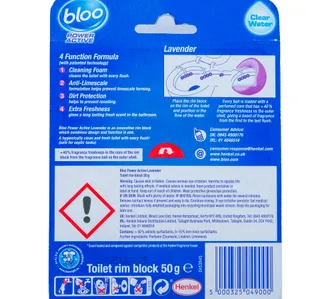 Bloo Toilet Block Power Active Lavender 50 G