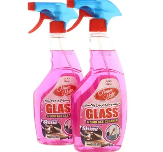 Home Mate Glass And Surface Cleaner Pink 2 650 Ml