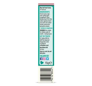 Droetker Food Colour Gel Blue 15 G