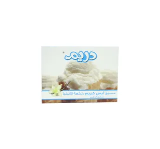 دريم مسحوق آيس كريم بنكهة الفانيليا 80 جم