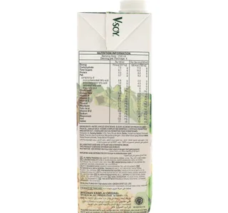 V Soy Original Soya Bean Milk 1 Litre