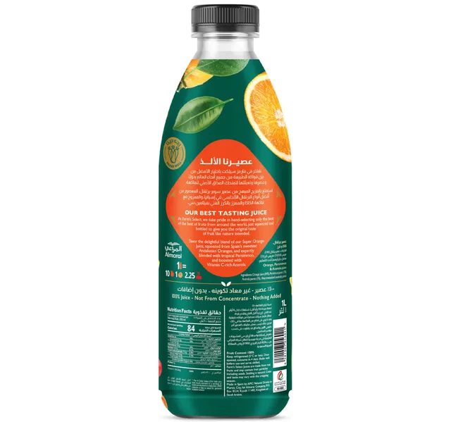 Almarai Farm's Select Super Orange Juice 1 Litre