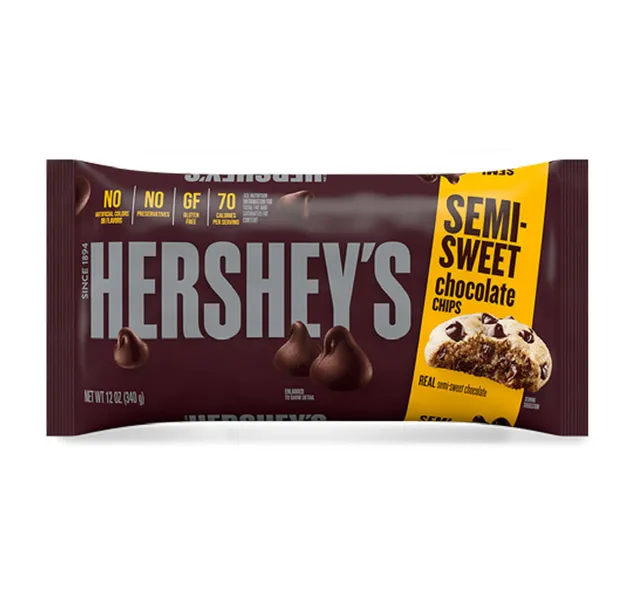 Hersheys Semi Sweet Chocolate Chips 340 G