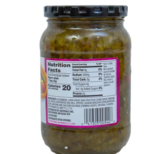 Essential Everyday Sweet Relish 473 Ml