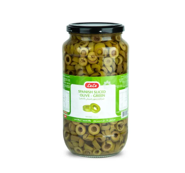 Lulu Spanish Green Olive Sliced 450 G