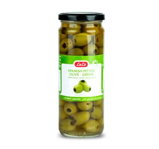 Lulu Spanish Pitted Green Olives 212 G
