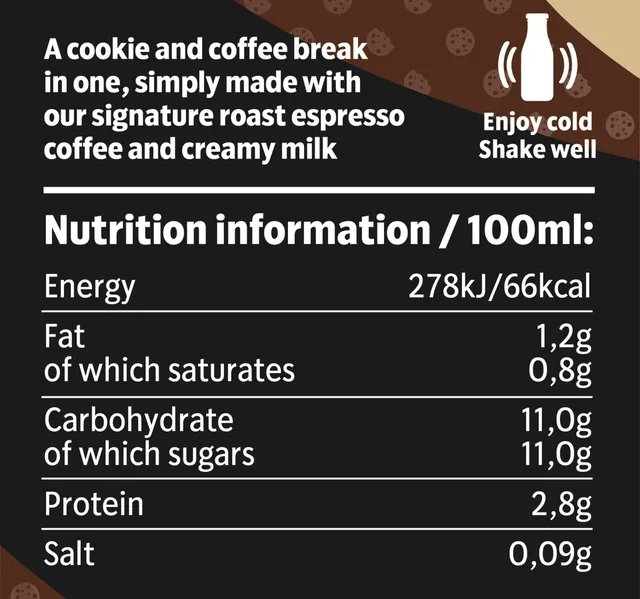 Starbucks Frappuccino Cookies Cream Coffee Drink 250 Ml