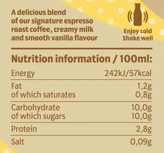 Starbucks Frappuccino Vanilla Coffee Value Pack 2 250 Ml