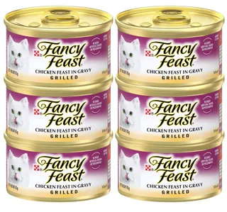 Purina Fancy Feast Grilled Chicken Feast In Gravy Cat Food 6 85 G