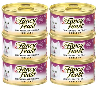 Purina Fancy Feast Grilled Chicken Feast In Gravy Cat Food 6 85 G