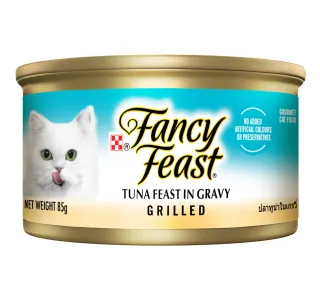 Purina Fancy Feast Grilled Tuna Feast In Gravy Cat Food 85 G