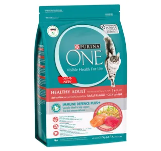 Purina One Healthy Adult Catfood With Salmon & Tuna For 1+ Years 2.7 kg