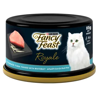 Purina Fancy Feast Royale Tender Tuna+Whitebait Cat Food 85 g