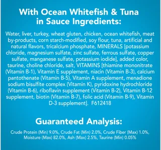 Purina Friskies Shreds With Ocean Whitefish Tuna In Sauce 156 G