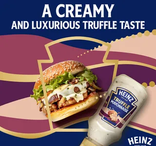 Heinz Truffle Mayonnaise Top-Down Squeeze Bottle