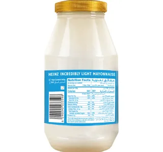 Heinz Incredibly Light Mayonnaise 940 Ml