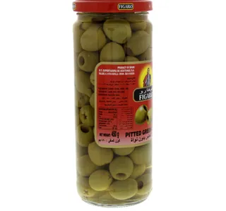Figaro Pitted Green Olives 212 G