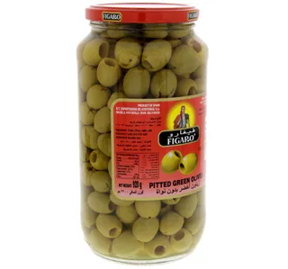 Figaro Pitted Green Olives 454 G