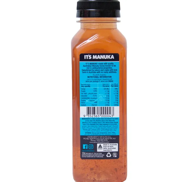Its Manuka Honey Beverage Blueberry 350 Ml