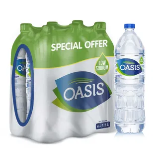 Oasis Bottled Drinking Water Value Pack 6 15 Litres