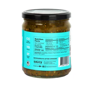 Saucy Gourmet Mild Salsa Verde 439 G