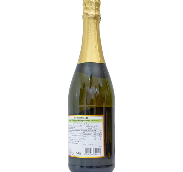 Bel Normande Sparkling White Grape Juice 750 Ml