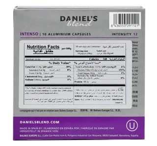 Daniels Blend Intenso Coffee Capsules 10pcs 50 G