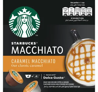 Starbucks Caramel Macchiato By Nescafe Dolce Gusto Coffee Pods 1278 G