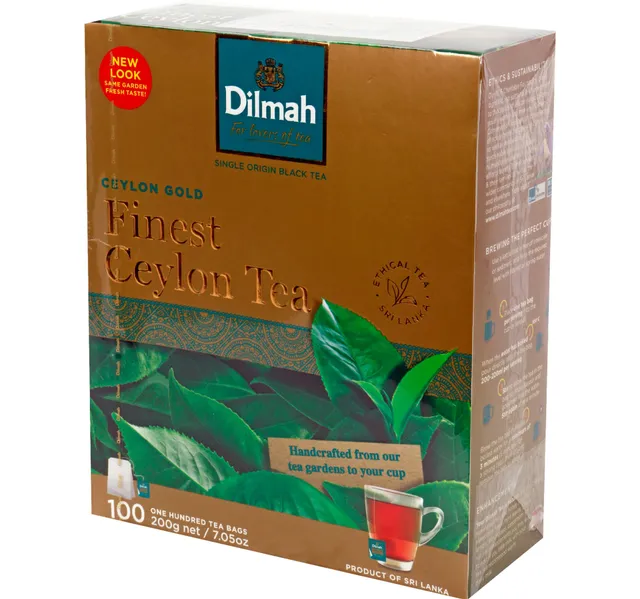 Dilmah Finest Ceylon Teabags 100pcs